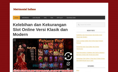 matrimonialindians.com screenshot