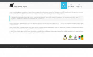matrixcomsys.com.au screenshot