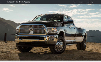 matsondodge.com screenshot
