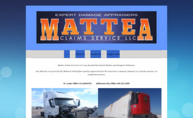 matteaclaims.com screenshot