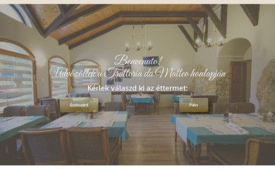 matteopizzapasta.hu screenshot