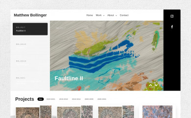 matthewbollinger.com screenshot