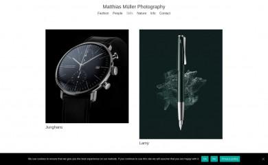 matthias-mueller-photography.de screenshot