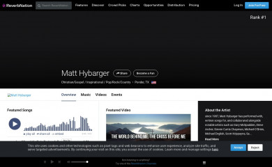matthybarger.com screenshot