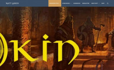 mattlarkinbooks.com screenshot