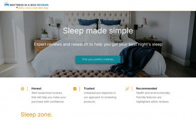 mattressinaboxreviews.com.au screenshot