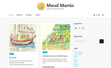 maudmartin.com screenshot
