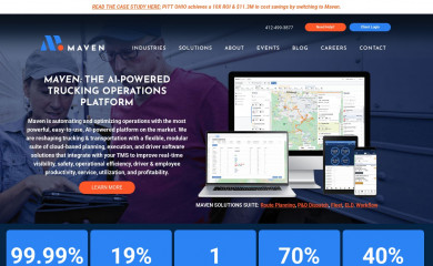 mavenmachines.com screenshot