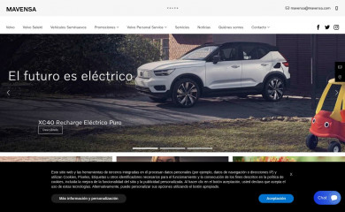 mavensa.com screenshot