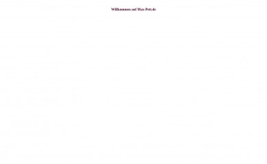 max-pett.de screenshot