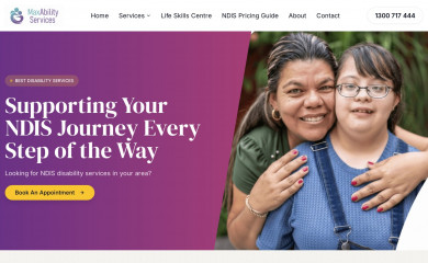 maxabilityservices.com.au screenshot