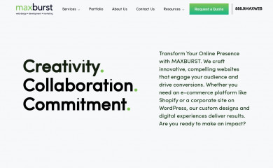 maxburst.com screenshot