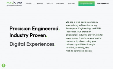 maxburst.com screenshot