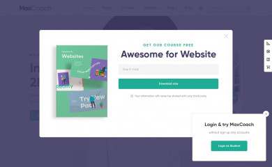 https://maxcoach.thememove.com screenshot