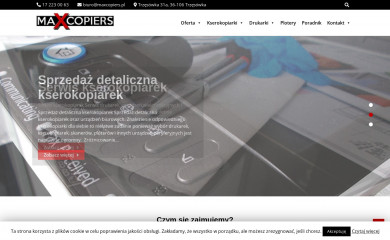 maxcopiers.pl screenshot