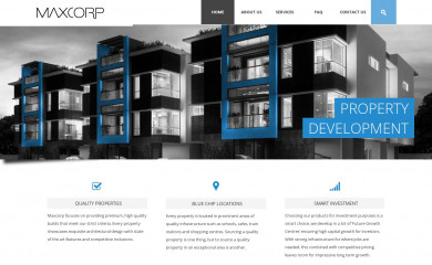 maxcorpdevelopments.com.au screenshot