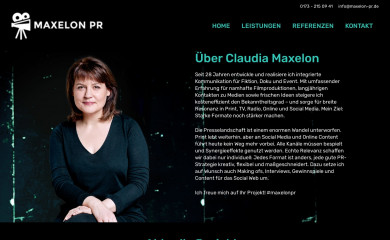 maxelon-pr.de screenshot