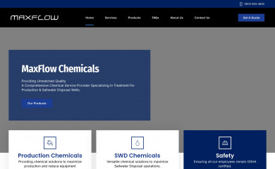 maxflowchemicals.com screenshot