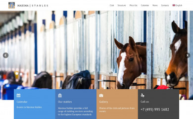 maximastables.ru screenshot