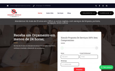 maximoservico.com.br screenshot