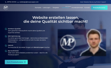 maxpruegner.com screenshot