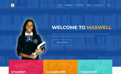 maxwellsda.org screenshot