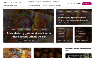 mayaturistic.com screenshot