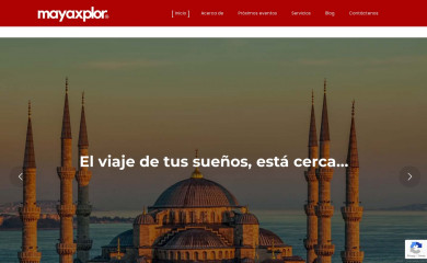 mayaxplortravel.com.gt screenshot