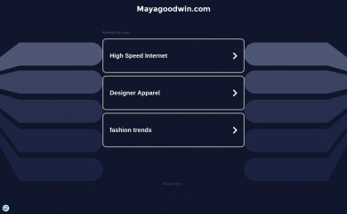 mayagoodwin.com screenshot