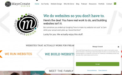 http://www.mayecreate.com/ screenshot