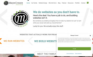 http://www.mayecreate.com/ screenshot