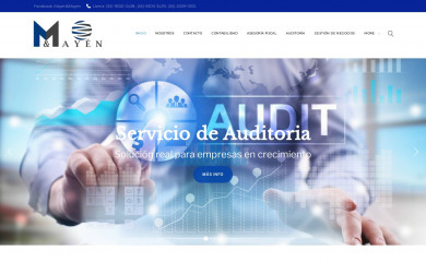 mayen.com.mx screenshot