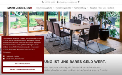 mayrimmobilien.at screenshot