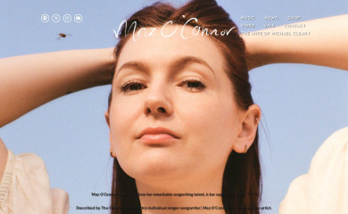 mazoconnor.com screenshot