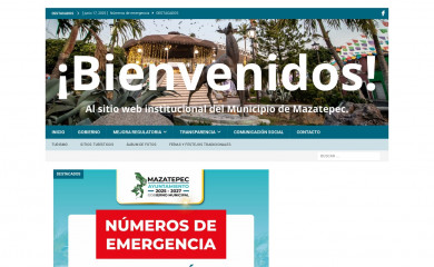 mazatepec.gob.mx screenshot