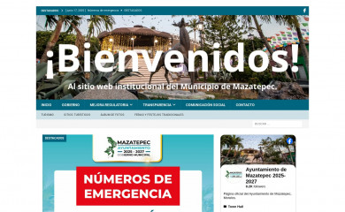 mazatepec.gob.mx screenshot