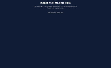 mazatlandentalcare.com screenshot