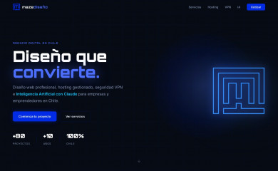 mazediseno.cl screenshot