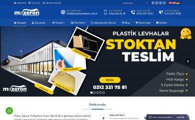 mazeronreklam.com.tr screenshot