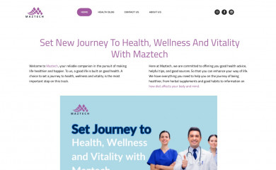 maztech.blog screenshot