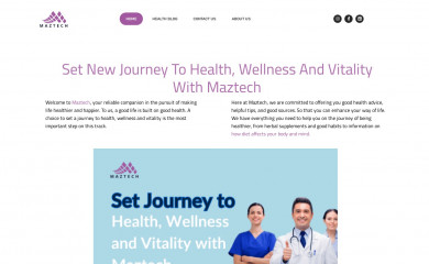maztech.blog screenshot