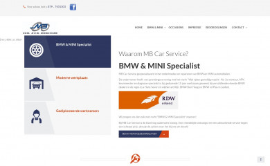 mb-carservice.nl screenshot