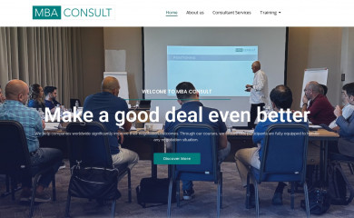mba-consult.dk screenshot