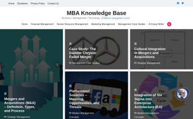 mbaknol.com screenshot