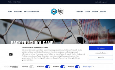 mbsport.ch screenshot