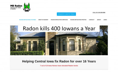 mbradon.com screenshot