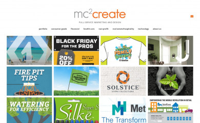 mc2create.com screenshot