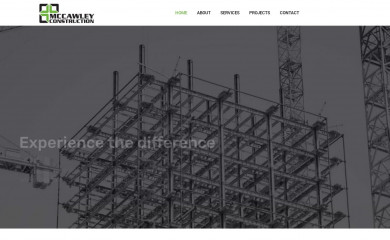 mccawleyconstruction.com.au screenshot