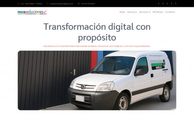 mca-soluciones.com.mx screenshot