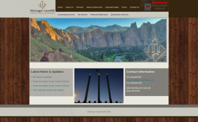 mcgregor-caverhillcpa.com screenshot